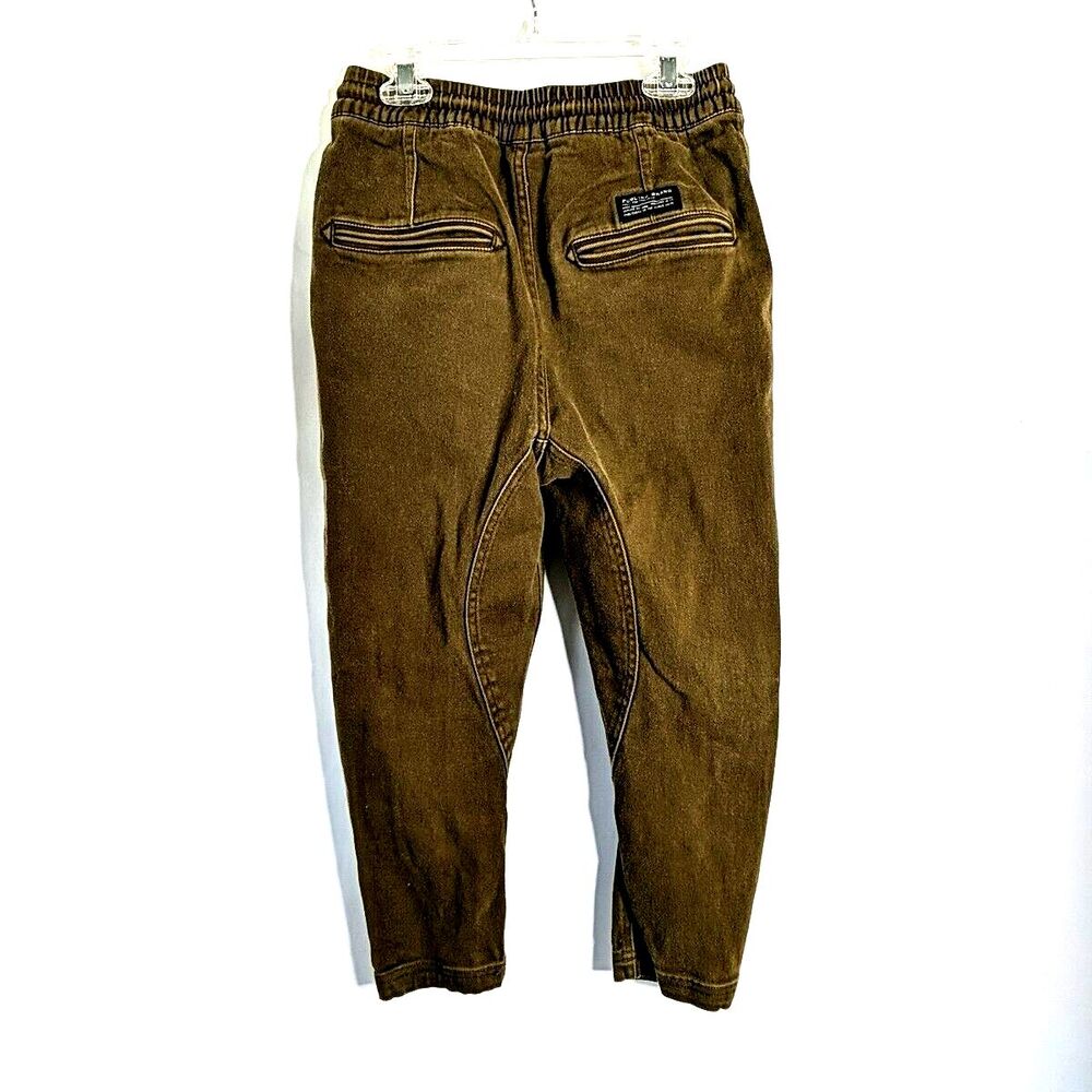 Publish Brand Green Ankle Jean Denim Jogger Skinny Pant Elastic Waist Size 28